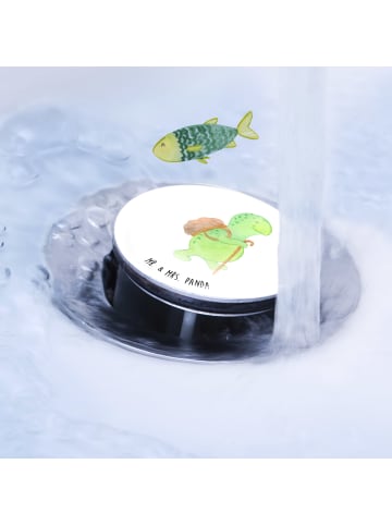 Mr. & Mrs. Panda Waschbecken Ablaufstopfen Schildkröte Wanderer ... in Weiß