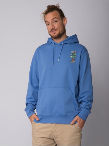 wat? Apparel Sweatshirt Adventure is everywhere in Bright Blue