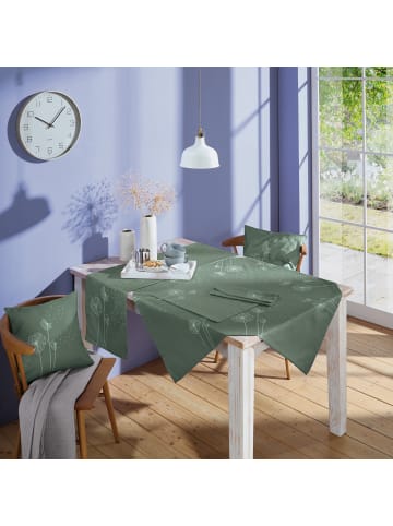Erwin Müller Tischset 2er-Pack in salbei-weiß