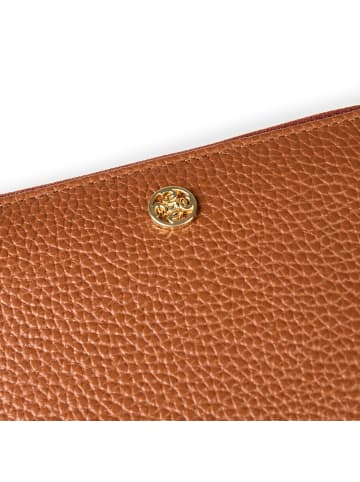 Esquire Alexandria Geldbörse RFID Schutz Leder 13 cm in braun