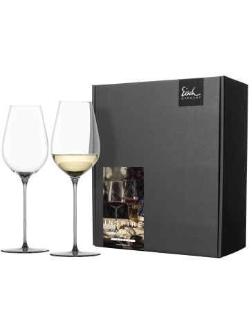Eisch 2er Set Allroundgläser Inspire SensisPlus 400 ml in Grey