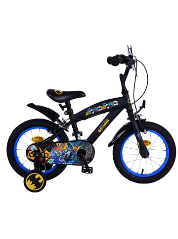 Volare Kinderfahrrad Batman 14 Zoll, ohne Rücktrittbremse in schwarz