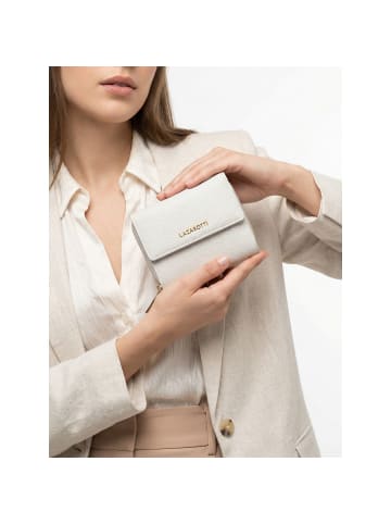 Lazarotti Bologna Leather Zip-Around Geldbörse Leder 12 cm in cream