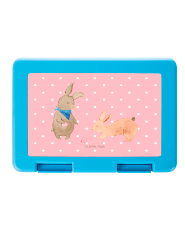 Mr. & Mrs. Panda Lunchbox Hasen Muschel ohne Spruch in Rot Pastell