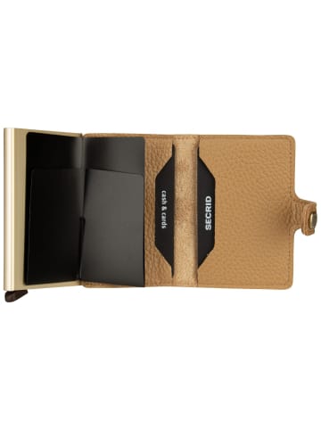 Secrid Geldbörse Miniwallet Pebble in Cappuccino