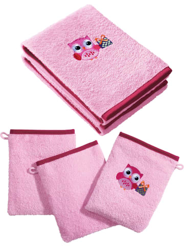 Erwin Müller Frottier Kinder-Frottier-Set 5-teilig in rosa