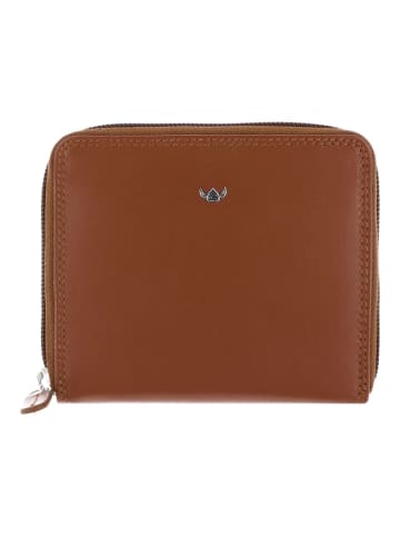 Golden Head Polo Geldbörse RFID Schutz Leder 12.5 cm in cognac