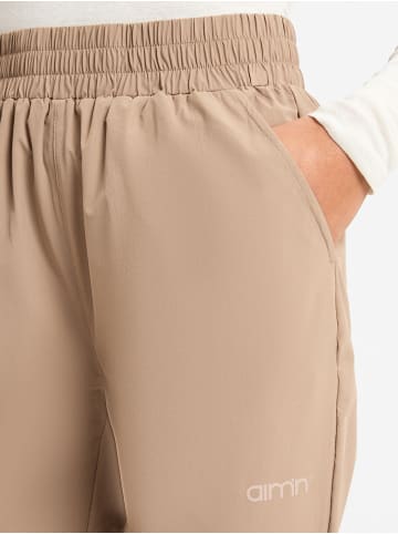 Aim'n Hose Espresso Windbreaker Pants in melange