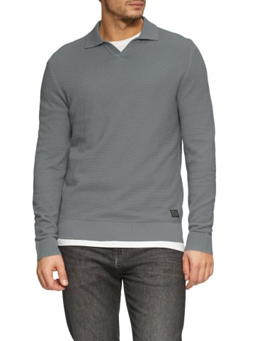 S. Oliver Strickpullover für Herren in grau