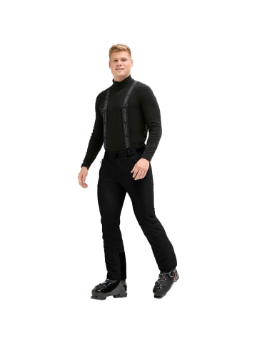 Maier Sports Latz-/Trägerhose Anton slim 2.1 in Schwarz01100