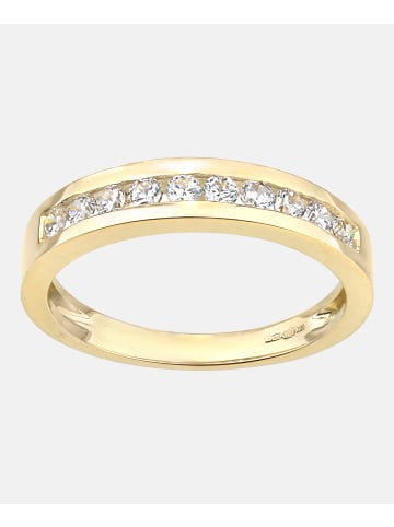 Diamant L'éternel Eternity-Ring aus 375 Gelbgold mit Zirkonia