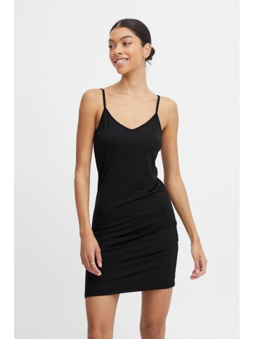 b.young Kleid Regular Fit Mini Spaghettiträger figurbetonend in Schwarz-2