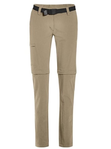 Maier Sports Outdoorhose Inara Slim Zip Off Pants in Beige