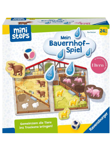 Ravensburger Ravensburger ministeps 4173 Unser Bauernhof-Spiel, Erstes Spiel rund um...