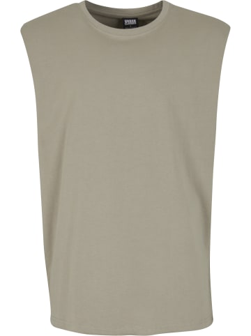 Urban Classics Urban Classics Herren Open Edge Sleeveless Tee in paleolive