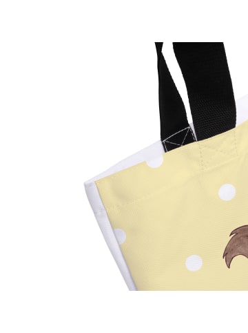 Mr. & Mrs. Panda Strandtasche Katze Dose ohne Spruch in Gelb Pastell