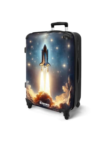 NoBoringSuitCases Suitcase, Handgepäck, Koffer, Trolley, Reisekoffer Einzigartiger Rocket