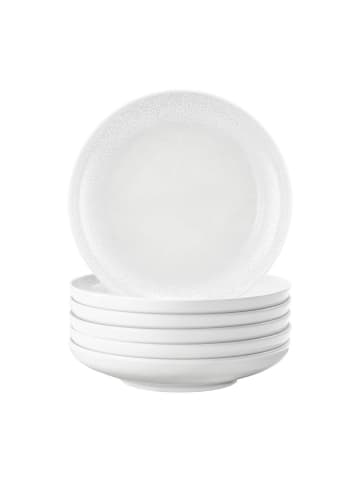 Seltmann Weiden 6er Set Suppenteller Sento Home in ø 21,3 cm in Aura white