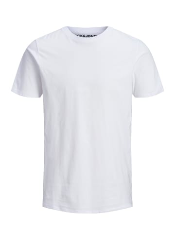 JACK & JONES Junior T-Shirt JJEORGANIC BASIC TEE SS O-NECK JR in white