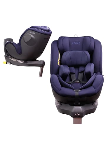AVOVA Reboarder-Kindersitz Sperber-Fix i-Size 40 cm - 105 in blau