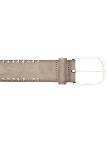 Vanzetti Nietengürtel Leder taupe