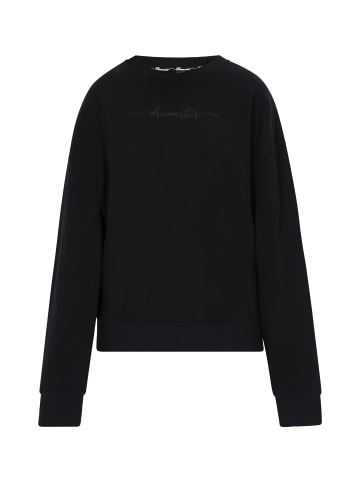 DreiMaster Damen Sweatshirt in Schwarz