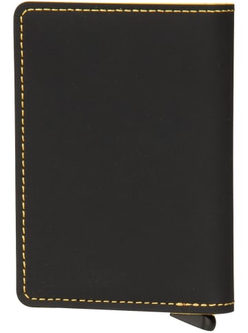 Secrid Geldbörse Slimwallet Matte in Black-Ochre