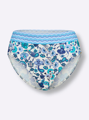 WITT WEIDEN Bikini-Slip in jeansblau-topas-bedruckt