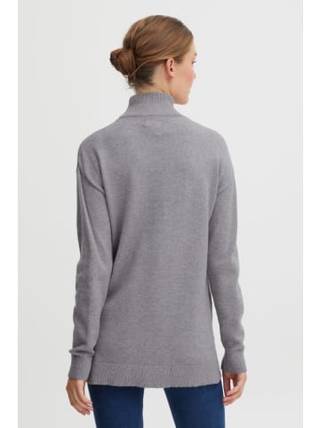 Oxmo Strickpullover OXRatina in Grau