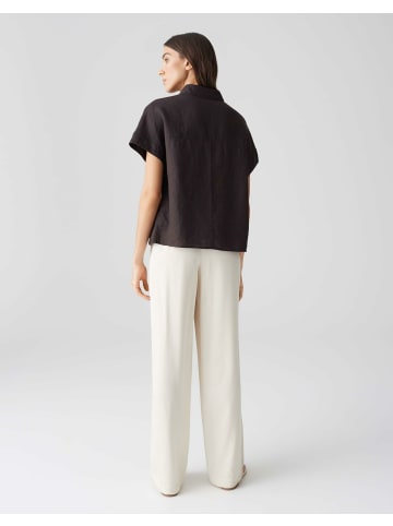 OPUS Kurzarmbluse für Damen in braun