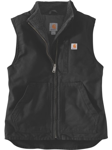 CARHARTT  Weste "Sherpa 104224" in Schwarz