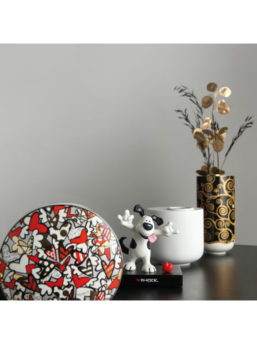 Kaiser Porzellan Vase " Asmin " in Biskuit weiß