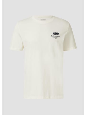 s.Oliver T-Shirt in 02D2_creme
