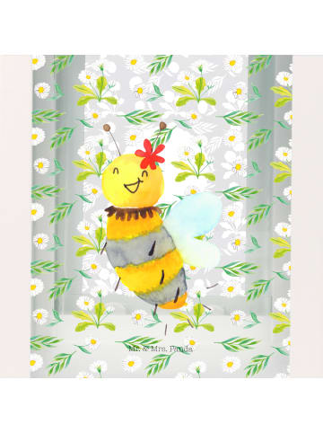 Mr. & Mrs. Panda Laterne Biene Blume ohne Spruch in Transparent