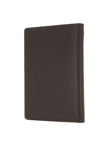 Golden Head Polo Geldbörse RFID Leder 11,5 cm dunkelbraun