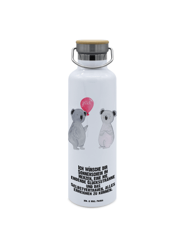 Mr. & Mrs. Panda Trinkflasche Aus Edelstahl Koala Luftballon mit... in Weiß