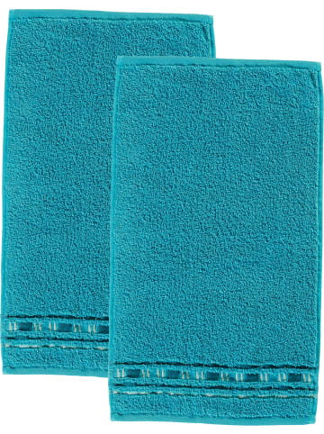 Erwin Müller Frottier Gästetuch 2er-Pack Achern in türkis