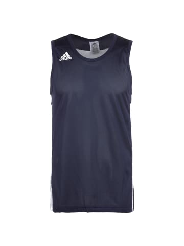 adidas Performance 2-in-1-Tanktop 3G Speed Reversible in dunkelblau / weiß