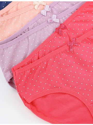 TupTam Mädchen Slips mit Aufdruck 10er Pack in rosa/blau