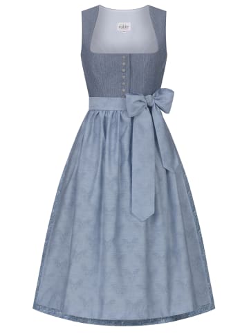 Nübler Dirndl Romina Lang in Rauchblau