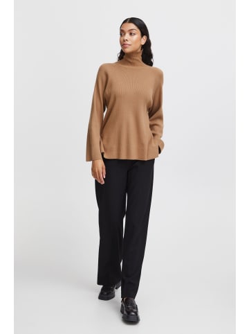 b.young Rollkragenpullover BYMILO RIB JUMPER 2 - 20813866  Strickpullover mit Rollkragen in Braun