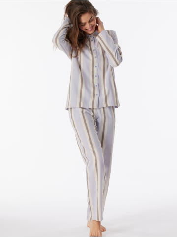 Schiesser Pyjama Selected Premium in flieder