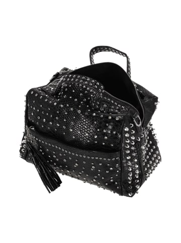 faina Women Satchel in Black