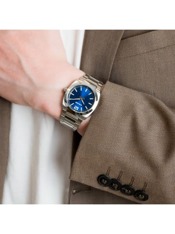 s.Oliver Armbanduhr Retro Time in silber