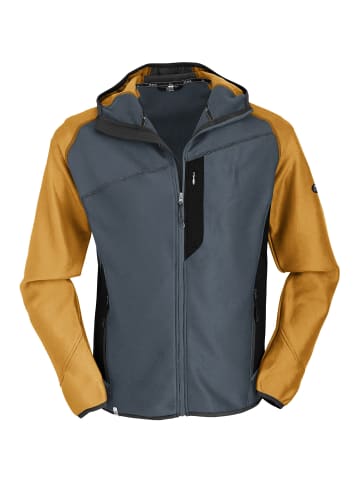 Maul Sport Stretchfleecejacke Taufstein II mit Kapuze in Blau