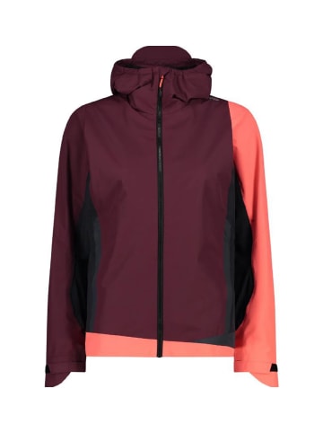cmp Funktionsjacke WOMAN JACKET HYBRID FIX HOOD in Rot