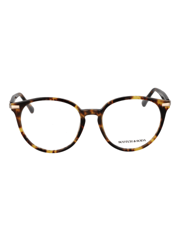 Scotch & Soda Frauen Optische Fassungen Rund Havanna