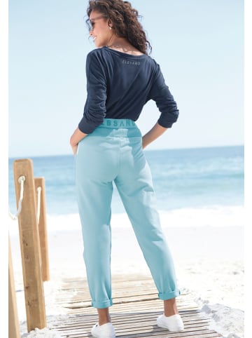 ELBSAND Sweathose in aquamarine