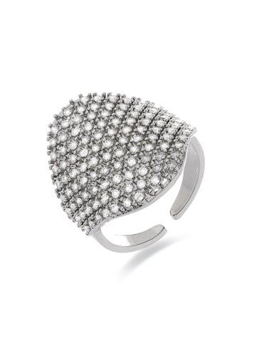 Luxenter Ring Idoi mit Rhodium-Idoi silver