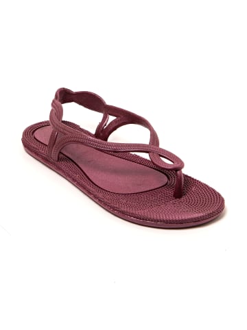 Brasileras Sandalen "Antalya" in Granatrot